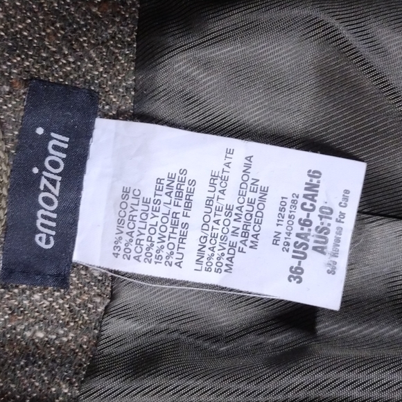 Emozioni tweed blazer 6 - Picture 6 of 10